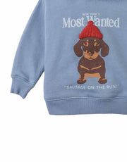Gingersnaps Baby Dante Pullover Hoodie with Most Wanted Graphic