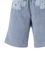 Gingersnaps Baby Grorgina Wide Leg Corduroy Pant Poodle Pocket