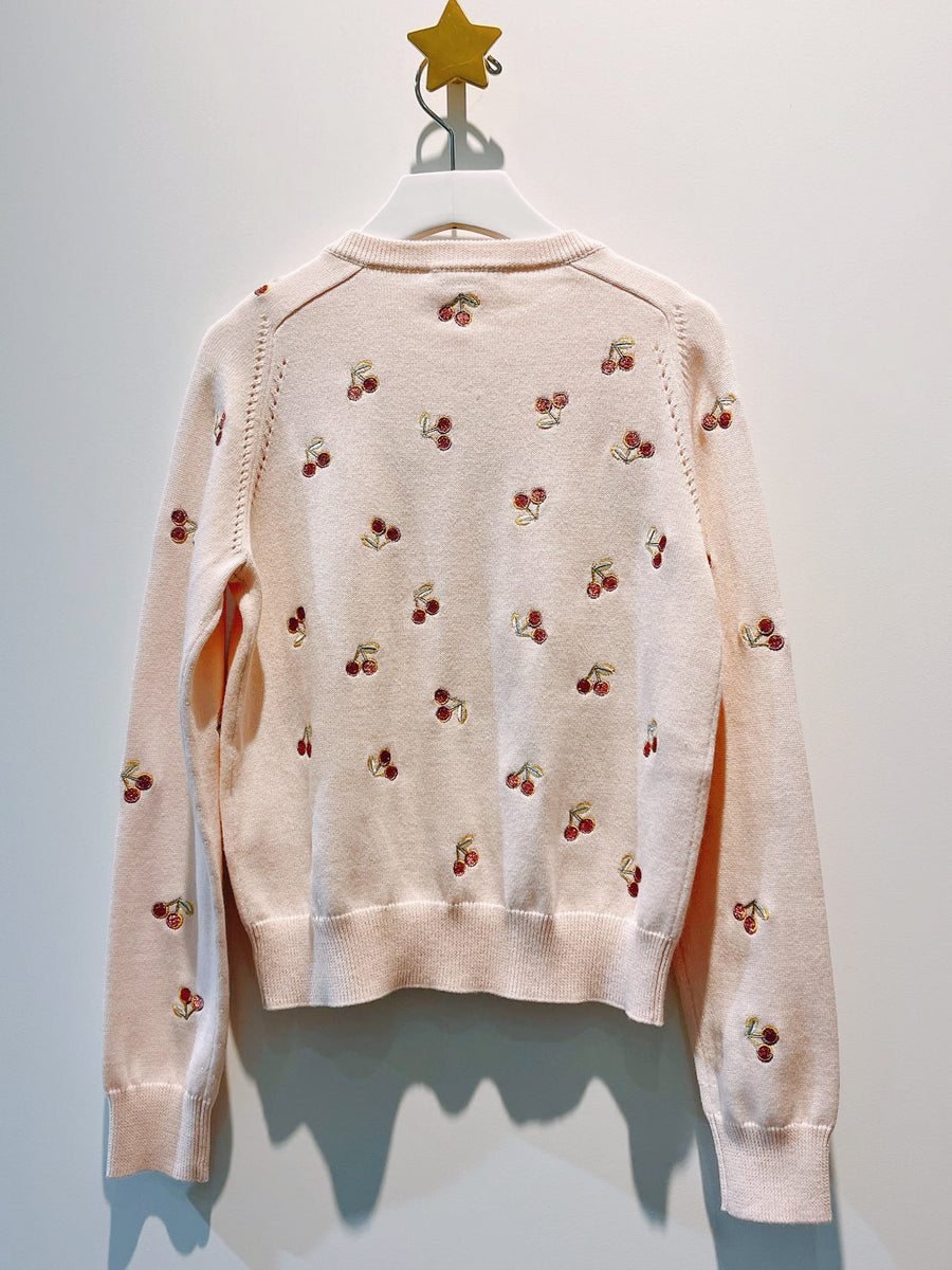 Bonpoint Pink Aizoon Cardigan