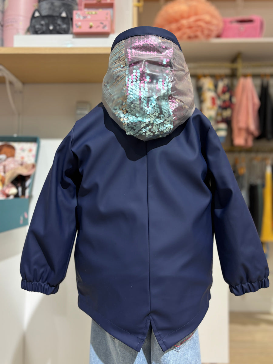 Billieblush Girls Pocket Rain Coat