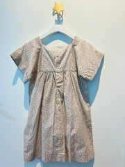 Bonpoint Paysanne Smocked Dress pink