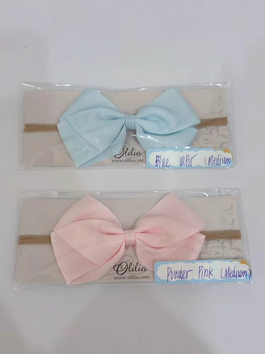 Olilia Designs Soft Hairband Medium London Bow
