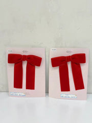 Olilia Large Velvet Bow