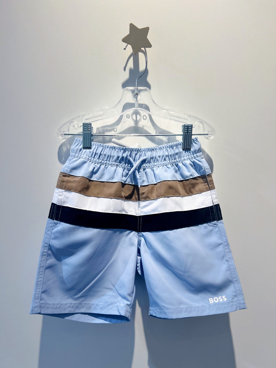 Boss Boys Mini Me Logo Swim Shorts