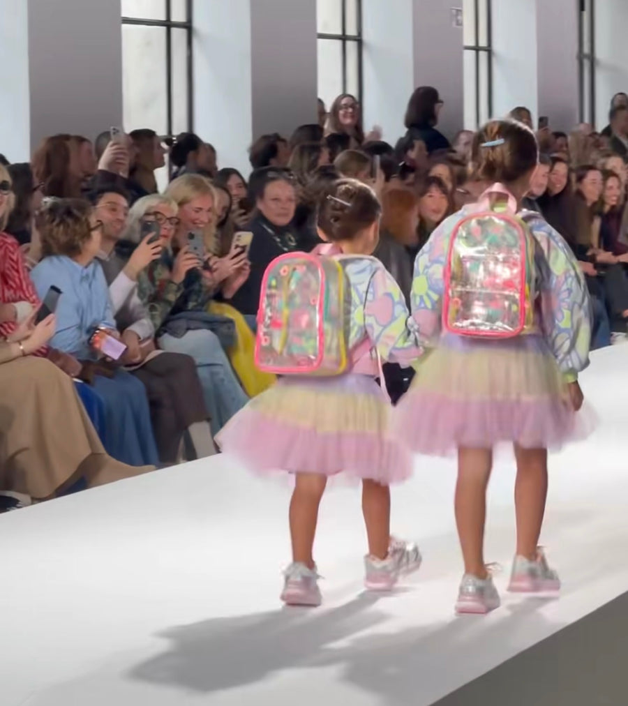 Billieblush Girls Lavender & Pink Tiered Tulle Skirt