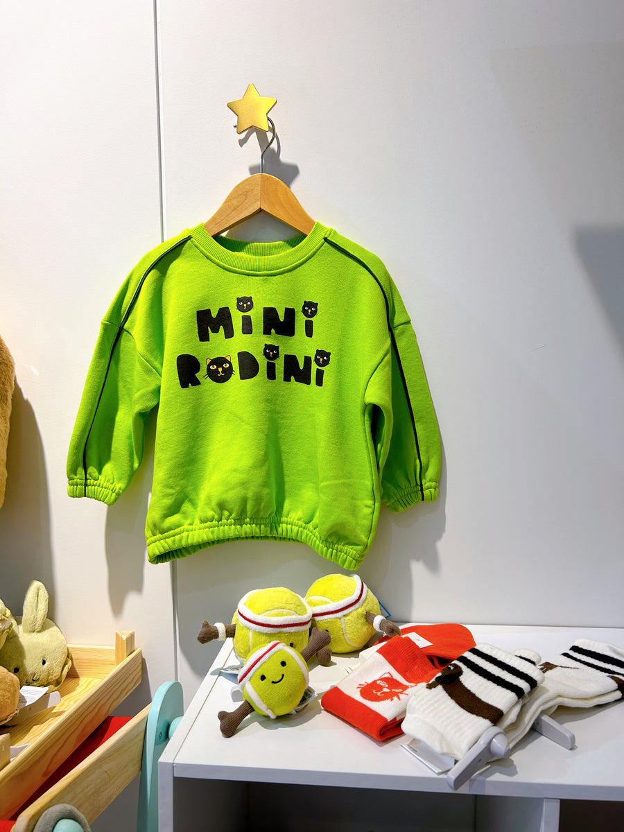 Mini Rodini Cats SP Tennis Sweatshirt