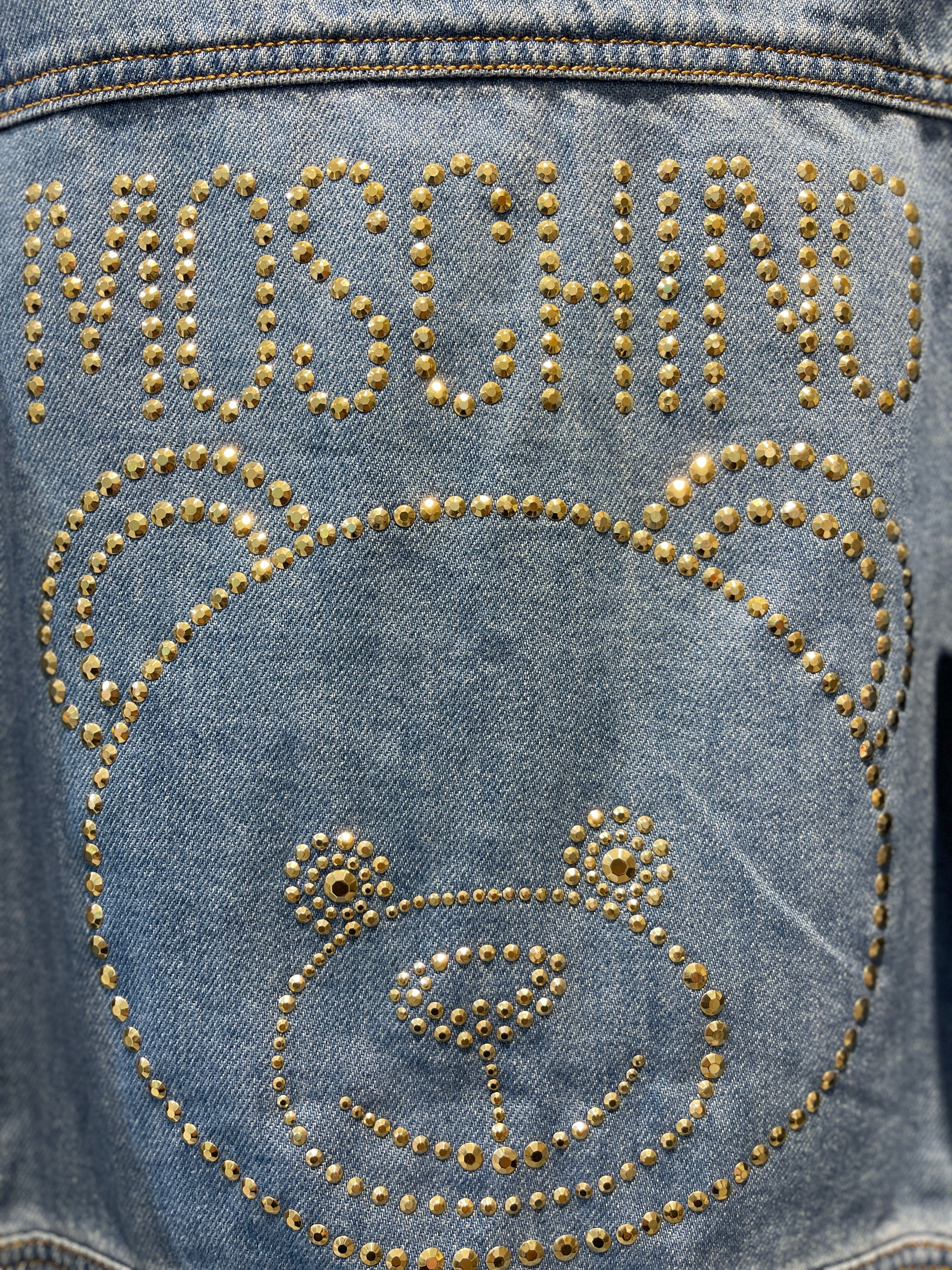 Moschino Kids Rhinestones Jacket