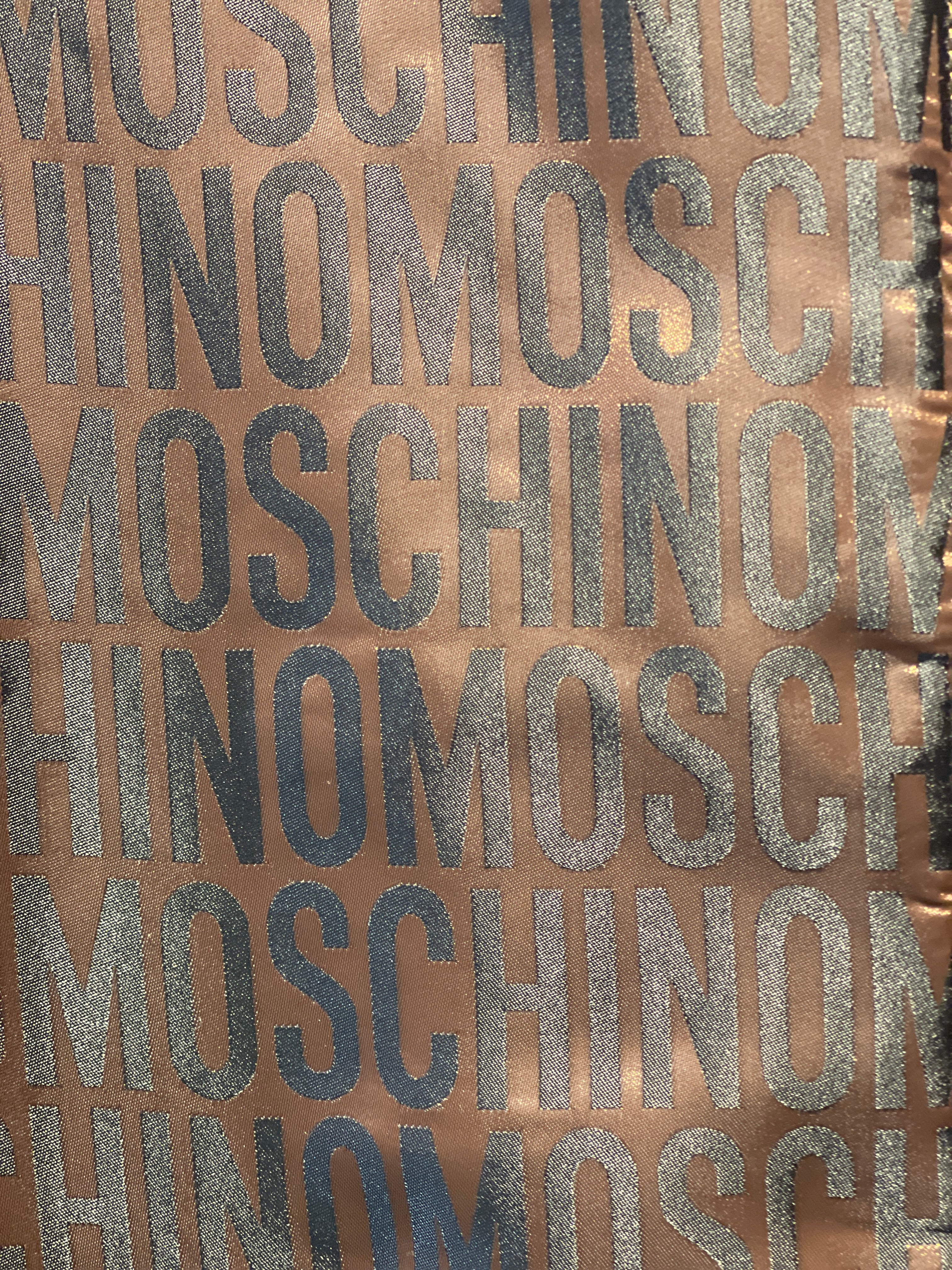 Moschino Kids Allover Logo Nylon Windbreaker