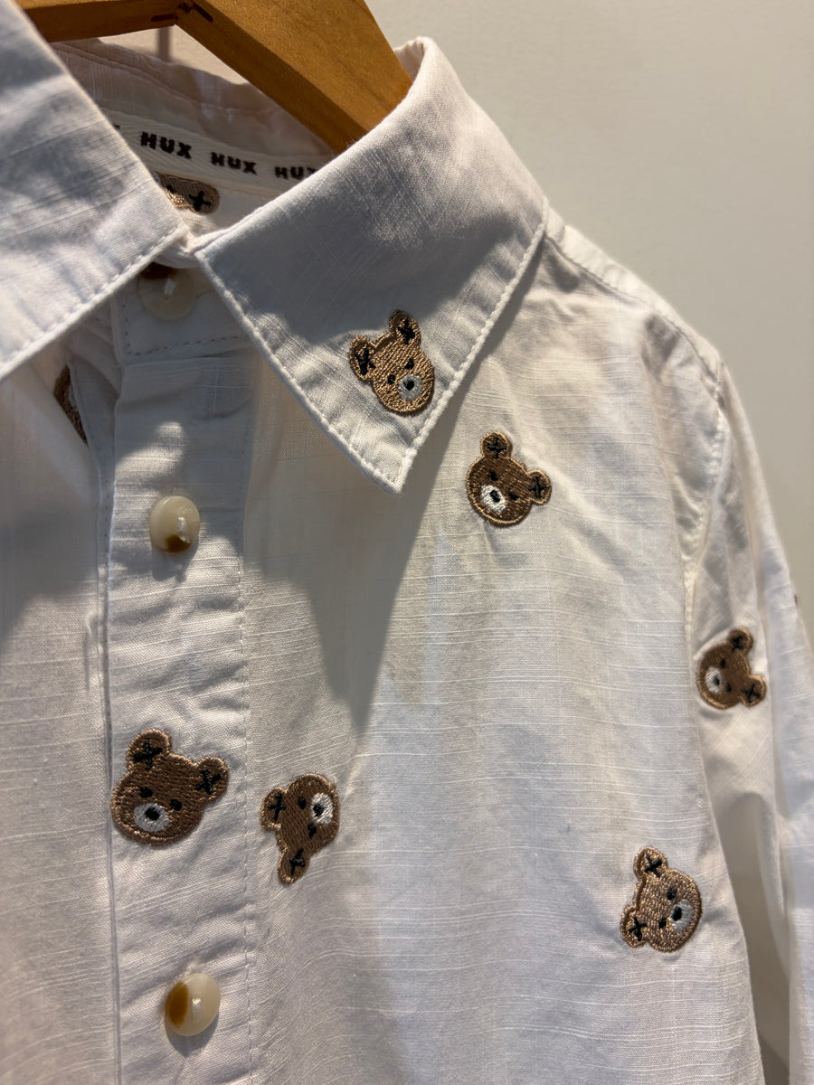 Huxbaby ALL OVER HUX EMB L/SLV SHIRT