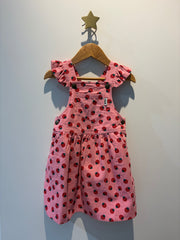 Huxbaby STRAWBERRY PINAFORE