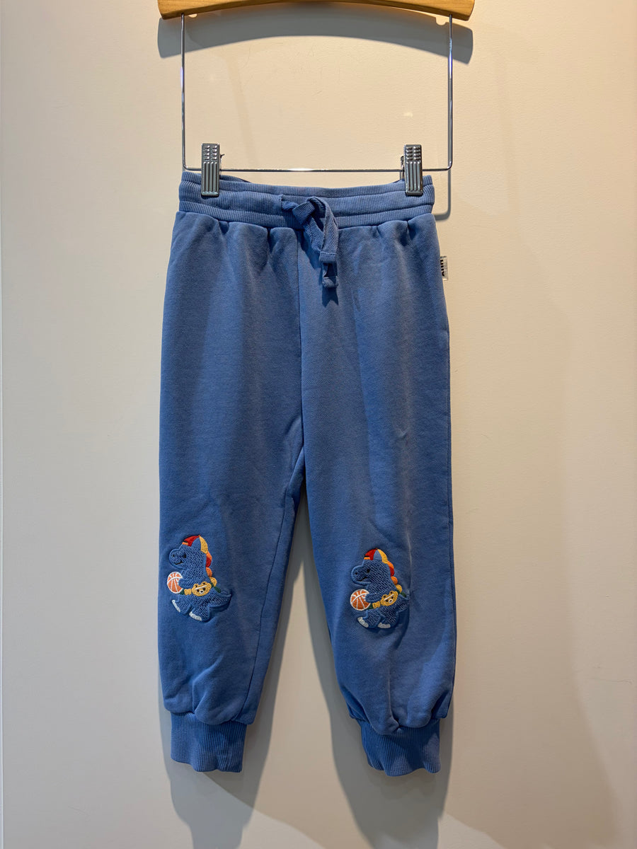 Huxbaby BALLER DINO SPORTY STRIPE SWEATPANT