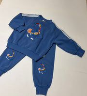 Huxbaby BALLER DINO SPORTY STRIPE SWEATPANT