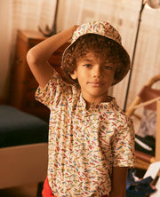 Bonpoint Boy Multicolor Connor Liberty Fabric Shirt