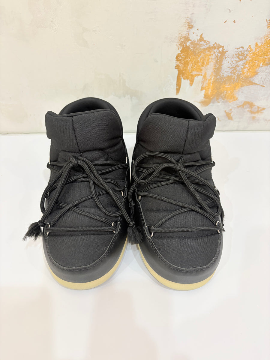 Moon Boot EVX Pumps Black Nylon Boots