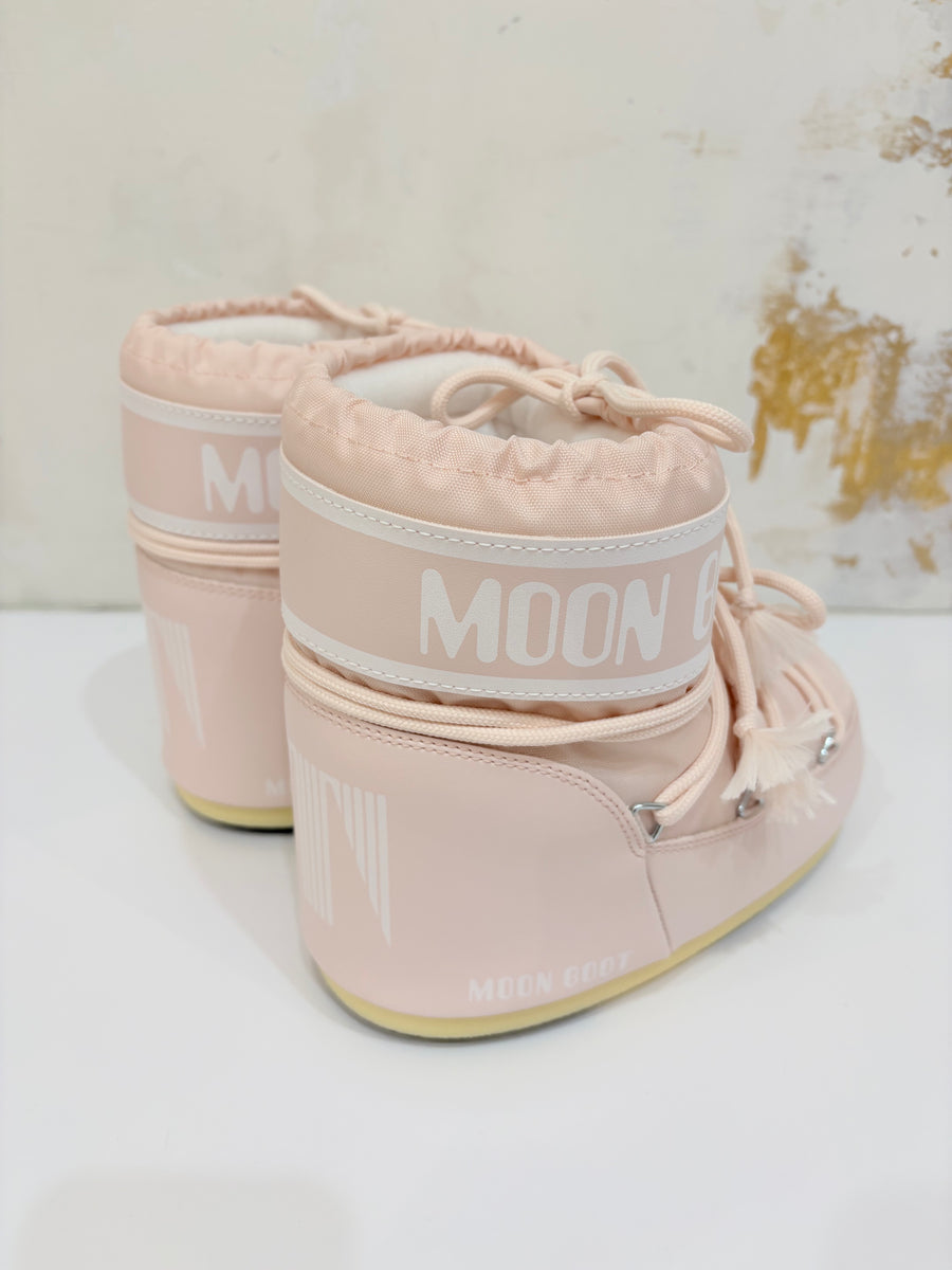 Moon Boot Icon Low Nylon Boots Dusty Pink