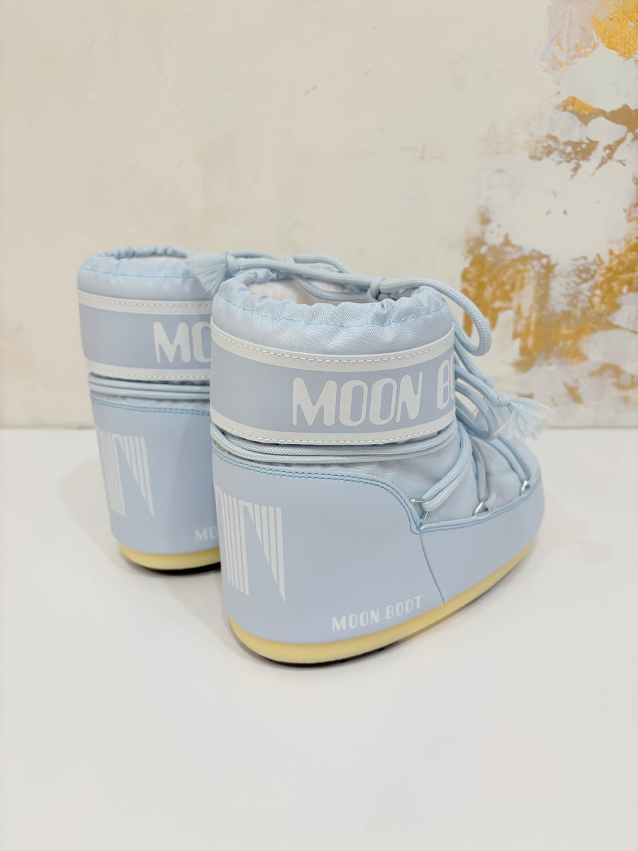 Moon Boot Icon Low Nylon Baby Blue