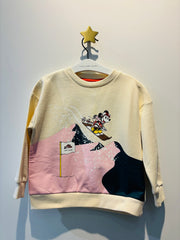 The Marc Jacobs Kids Ivory Disney Mickey Mouse graphic-print sweater