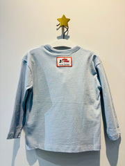 The Marc Jacobs Kids Pale Blue Disney graphic-print long-sleeve T-shirt