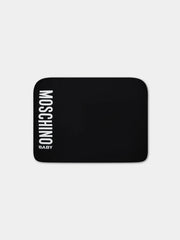 Moschino Diaper Bag with Changing Mat and Teddy Bear Logo