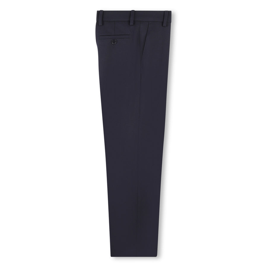 Boss Boys Navy Blue Twill Suit
