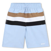 Boss Boys Mini Me Logo Swim Shorts