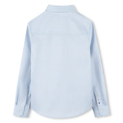 Boss Boys Blue Oxford Cotton Shirt