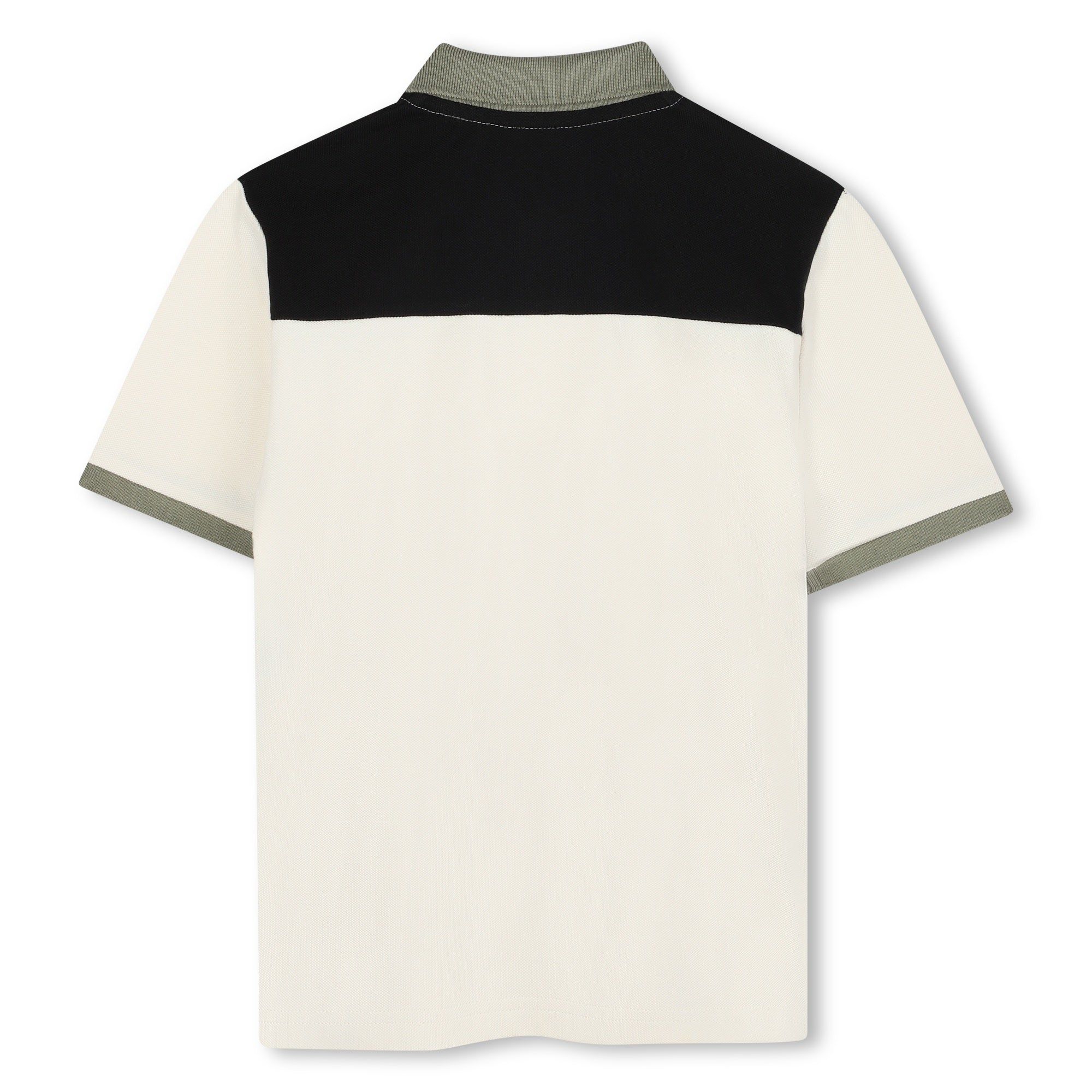 Boss Boys Sand Colorblock SS Polo