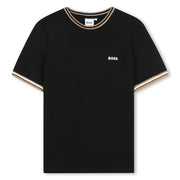 Boss Mini Me Black Contract Necklace SS Tee