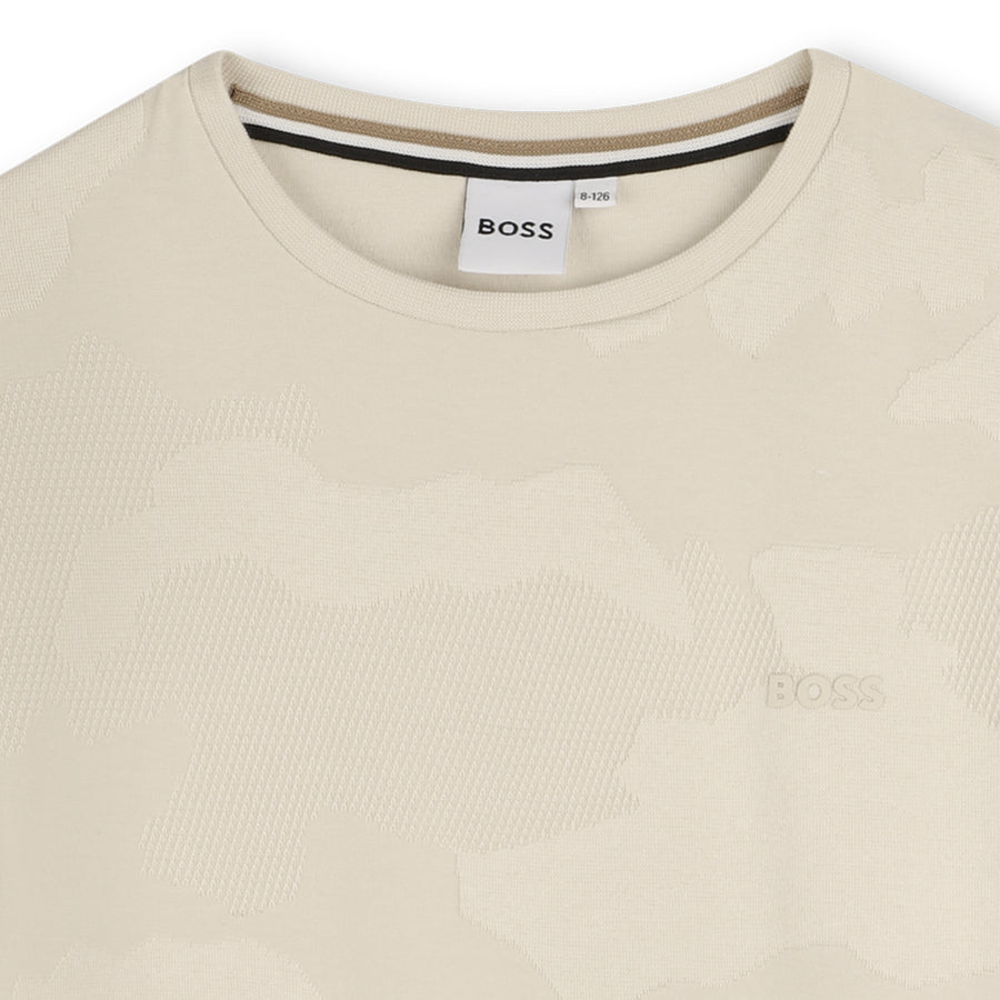 Boss Boys Sand Camo SS Tee