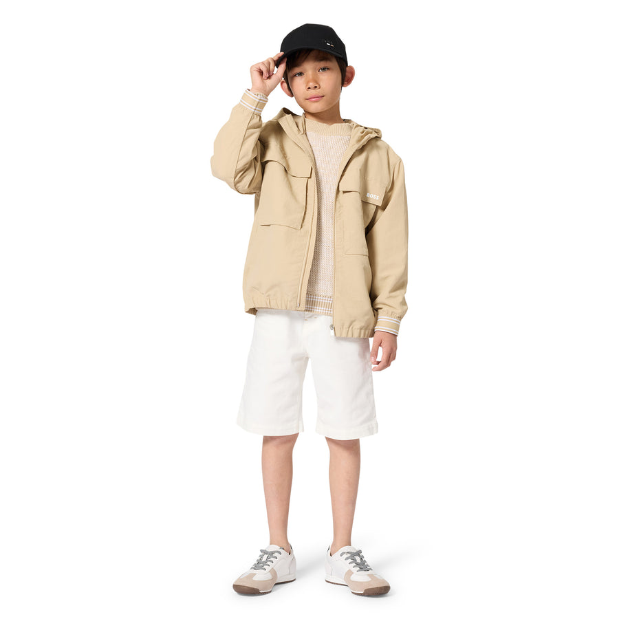 Boss Boys Logo Black Cap