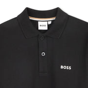 Boss Cotton Pique Polo with Logo on Back