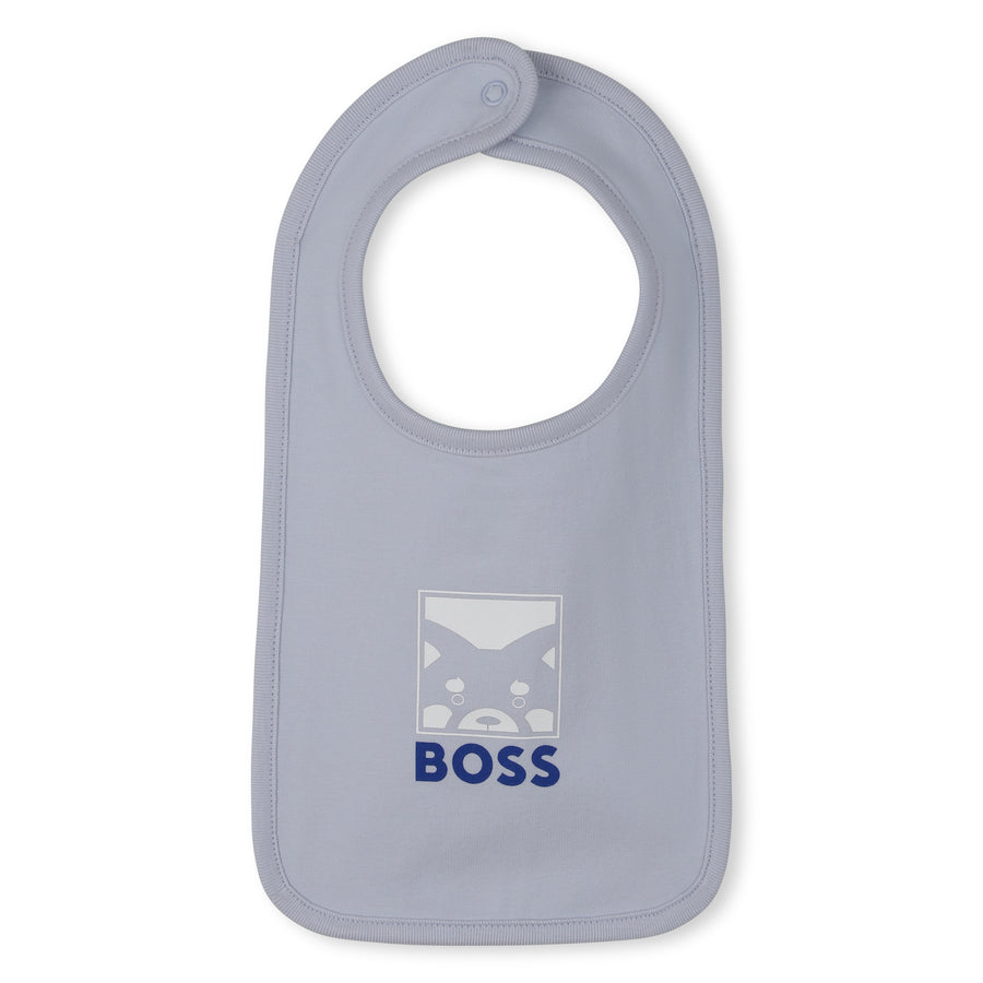 Boss Baby Footie Hat and Bib Giftbox Set