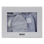 Boss Baby Footie Hat and Bib Giftbox Set