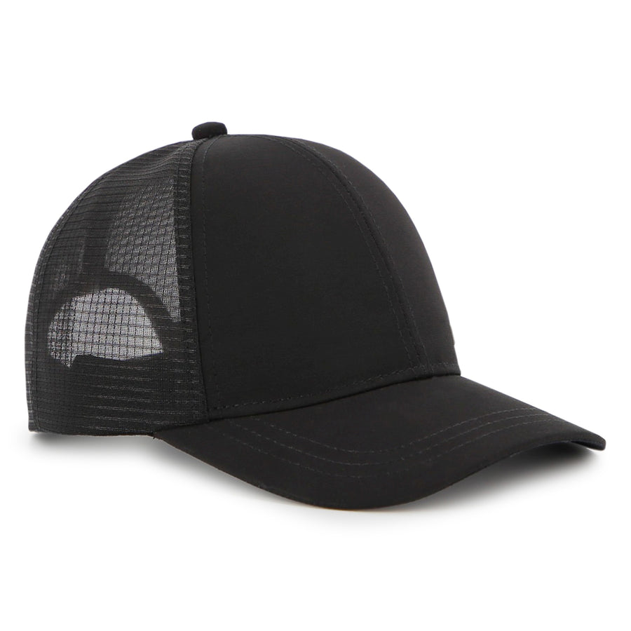 Boss Boys Logo Black Cap
