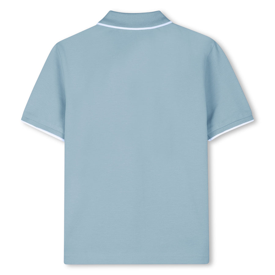 Boss Short Sleeve Polo in Cotton Pique