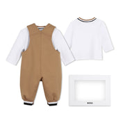 Boss Baby Overalls and LS Tee with Logo Gift Box Set