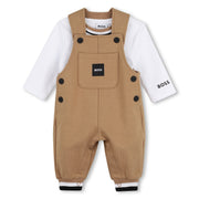 Boss Baby Overalls and LS Tee with Logo Gift Box Set