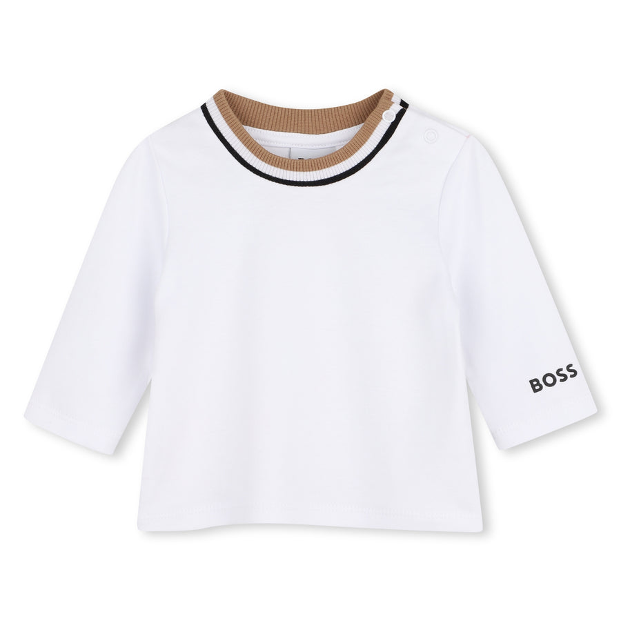 Boss Baby Overalls and LS Tee with Logo Gift Box Set