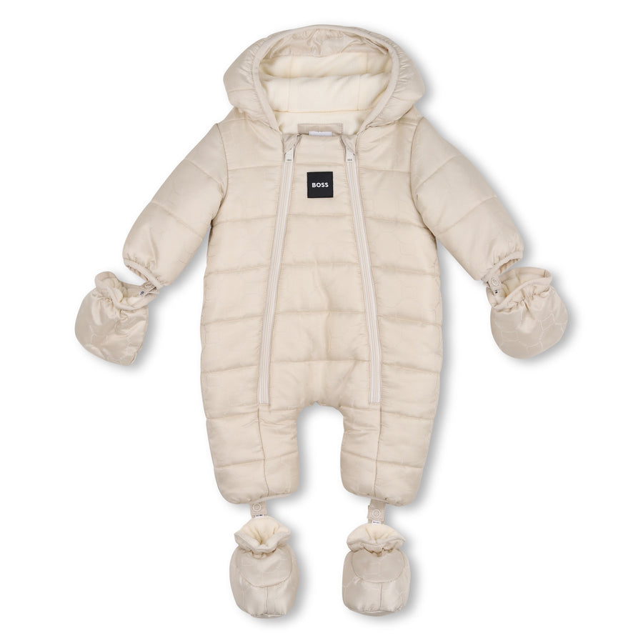 Boss Baby Hooded Snowsuit with Detachable Hands and Feet