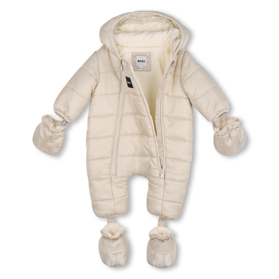 Boss Baby Hooded Snowsuit with Detachable Hands and Feet