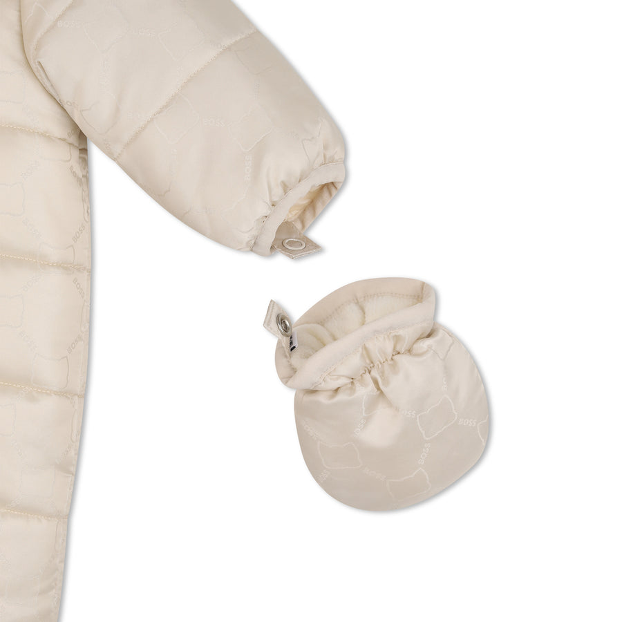 Boss Baby Hooded Snowsuit with Detachable Hands and Feet