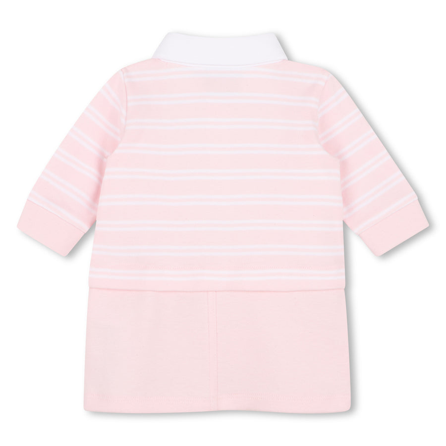 Boss Baby Girl 2in1 Striped polo Dress