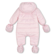 Boss Baby Girl Snowsuit with Detachable Hands and Feet