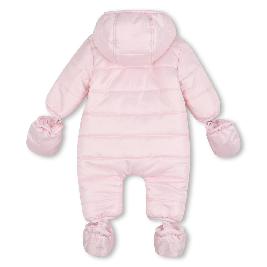 Boss Baby Girl Snowsuit with Detachable Hands and Feet