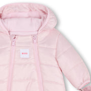 Boss Baby Girl Snowsuit with Detachable Hands and Feet