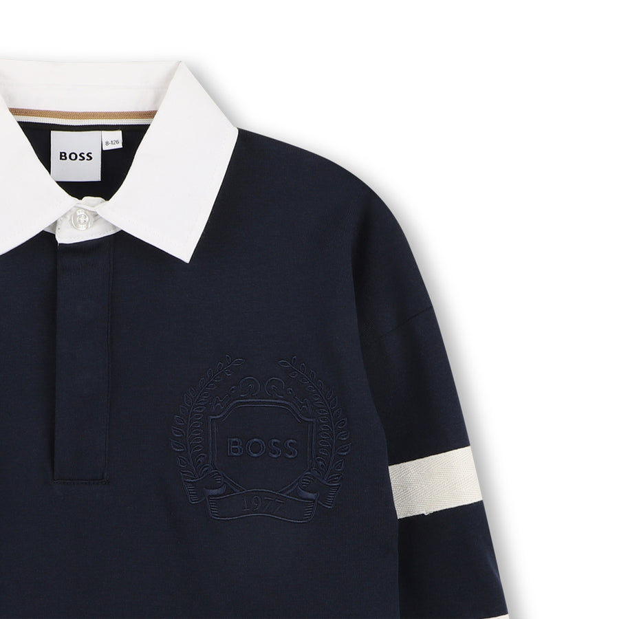 Boss LS Polo with Academia Logo