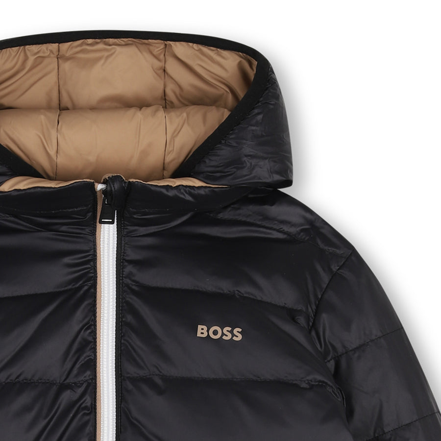 Boss Reversible Hooded Down Jacket