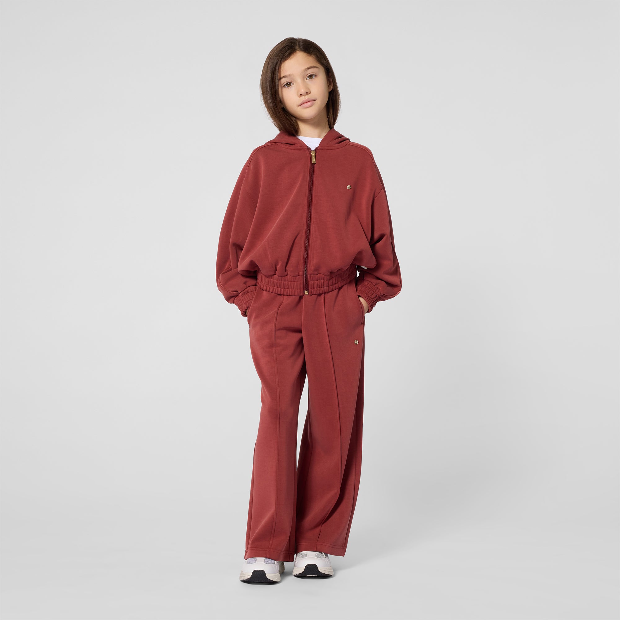 Boss Girls Wide Leg Joggers