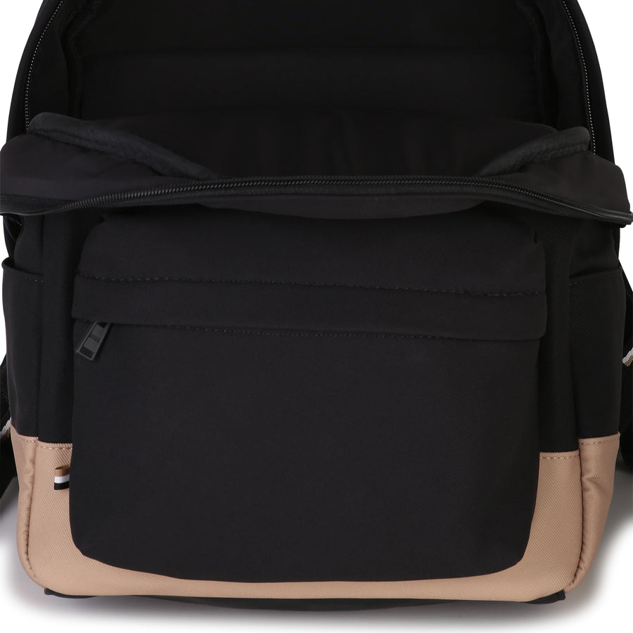 Boss Backpack in Matt Weft Fabric