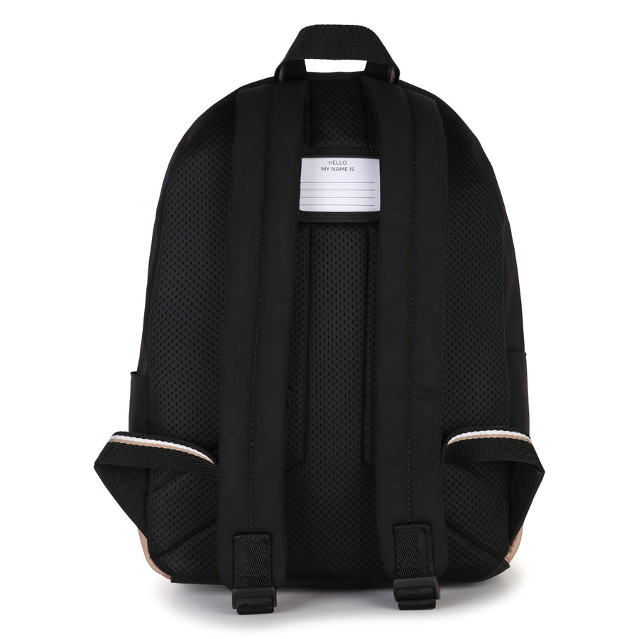 Boss Backpack in Matt Weft Fabric
